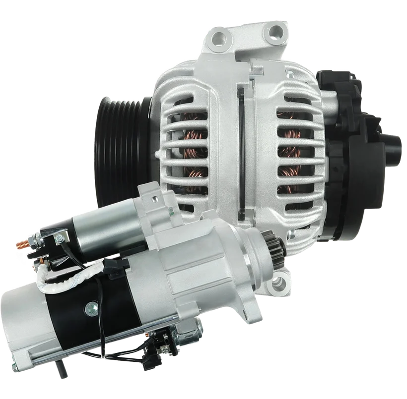 IMPULSE AI alternator, 80 A, art. 1001114, and starter, art. 1003120